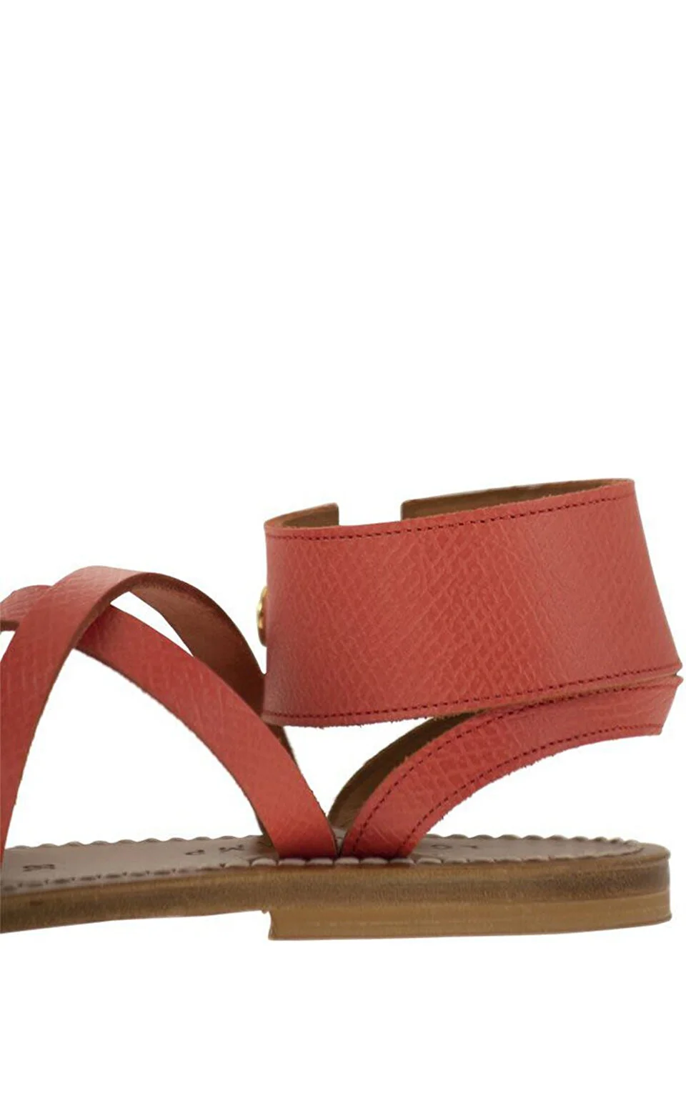 Çilek Kırmızı Longchamp X K.Jacques Sandalet | Longchamp Türkiye