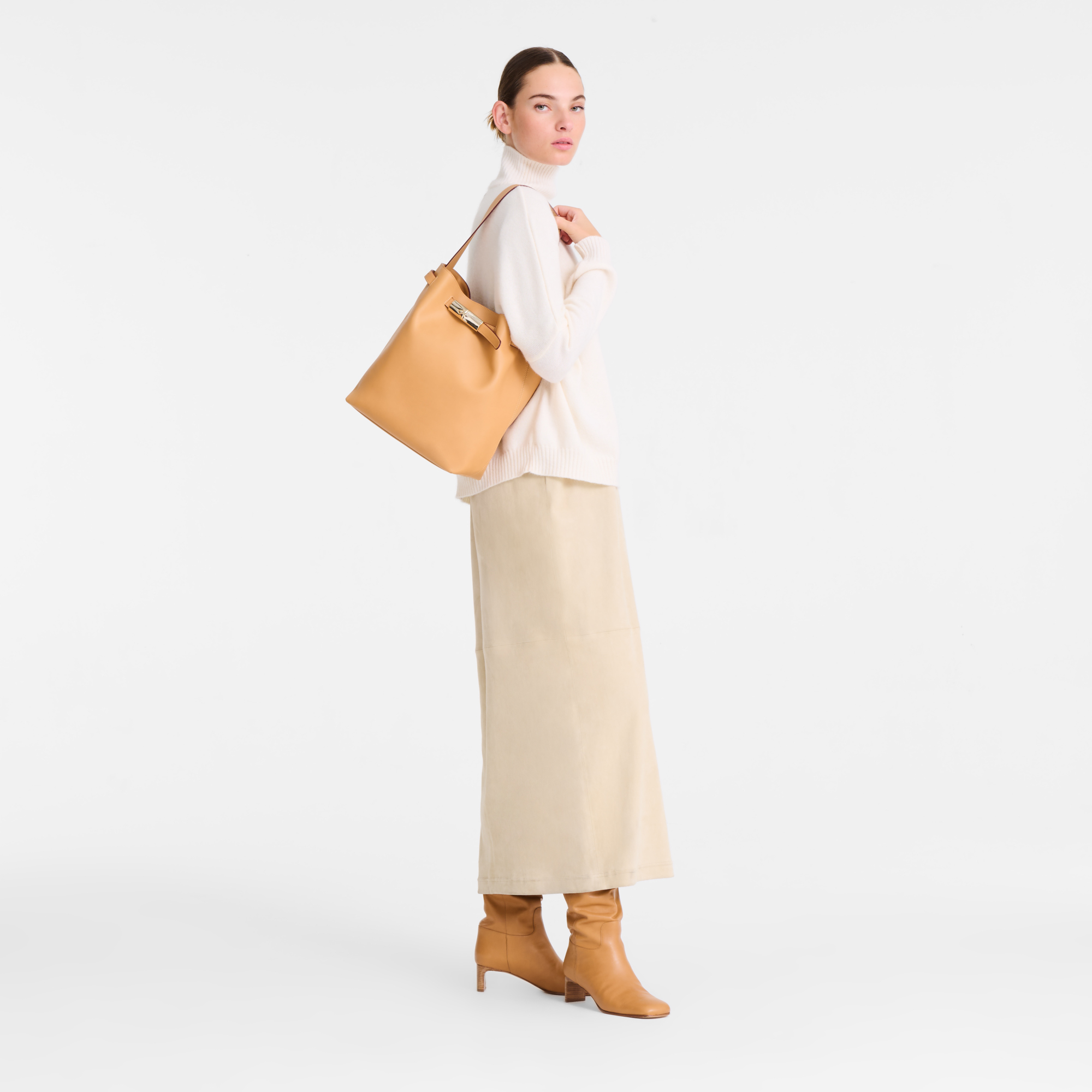 Resim Longchamp 3D El çantası S