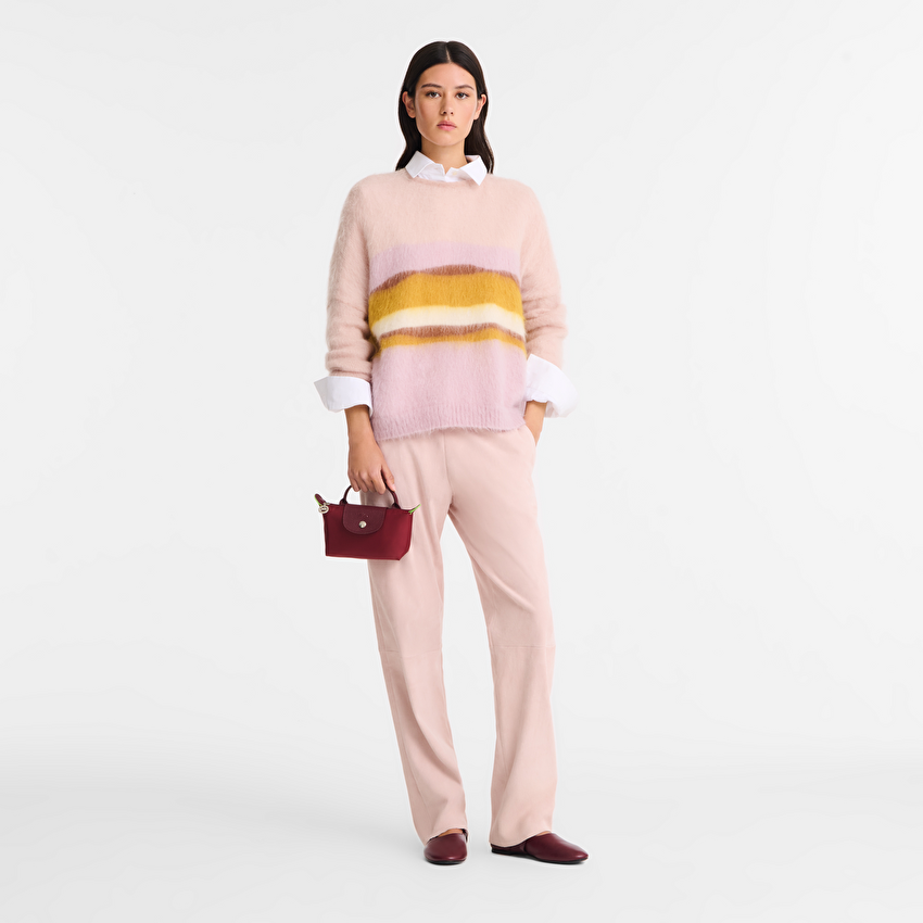 Resim Le Pliage Green Saplı pouch çanta