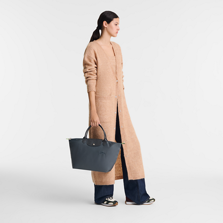 16AW ENFOLDライトリバーバックロングトップス グレー 36 Le Pliage Green Handbag M | Longchamp Turkey Official Online Store