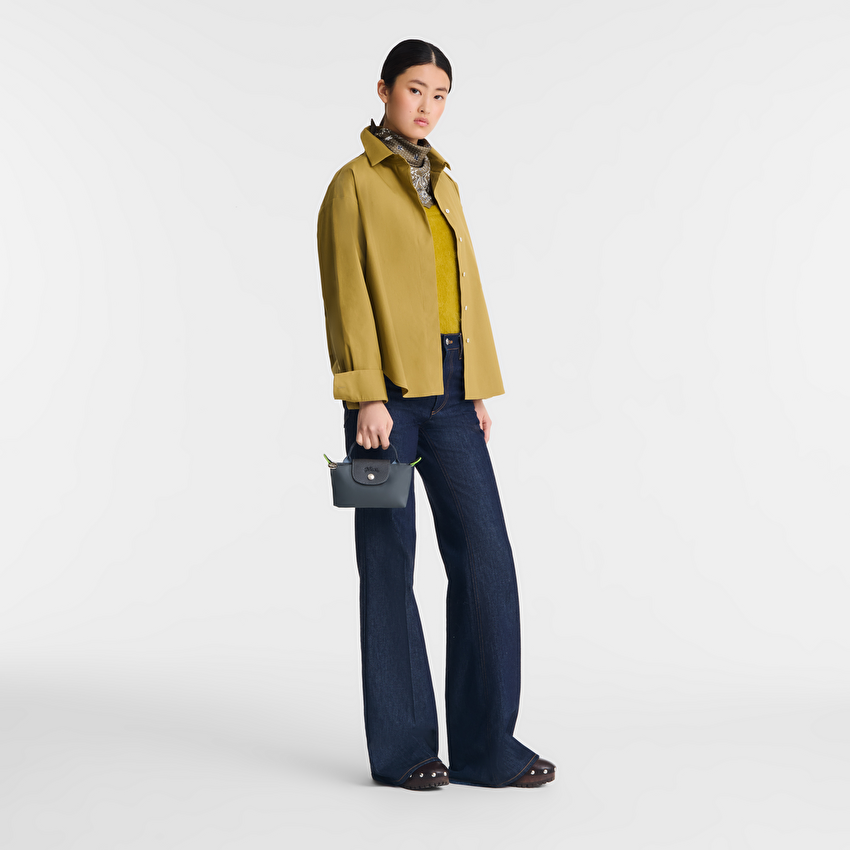 Picture of Le Pliage Green Pouch with handle
