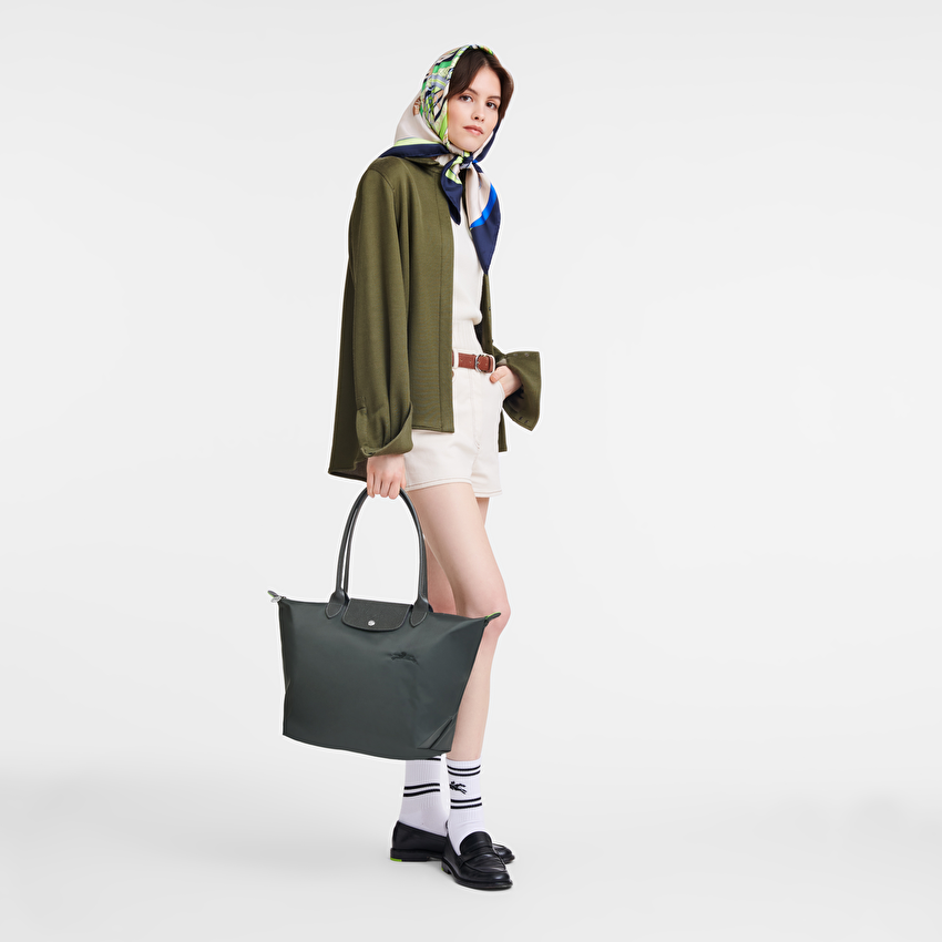 Resim Le Pliage Green Tote çanta L