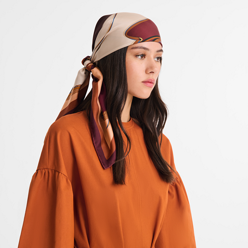 Resim A toute Allure İpek şal 90